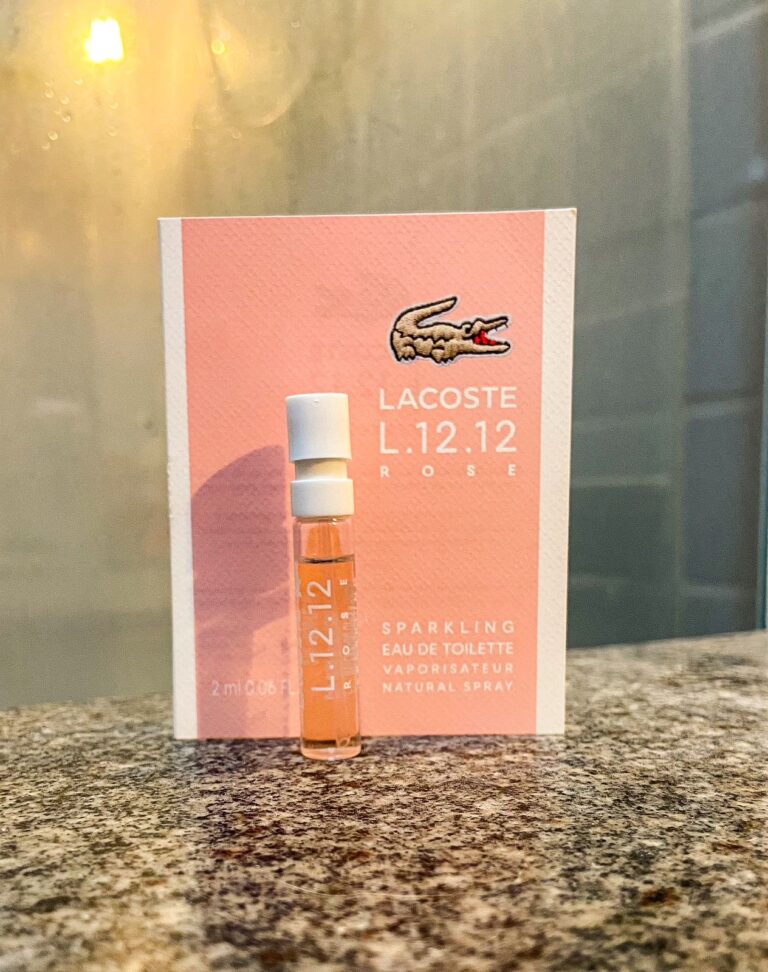 Resenha- Lacoste L.12.12 Rose Sparkling