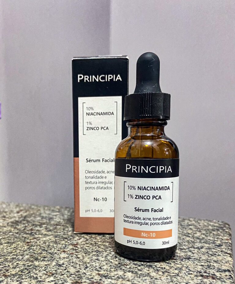 Resenha- Sérum facial NC-10 com niaciamida e zinco Principia