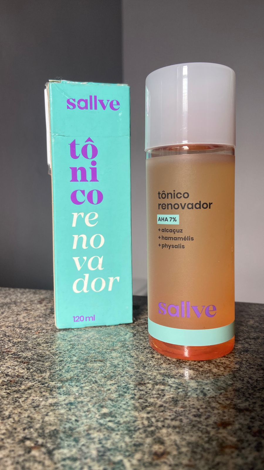 Resenha- Tônico Renovador da Sallve