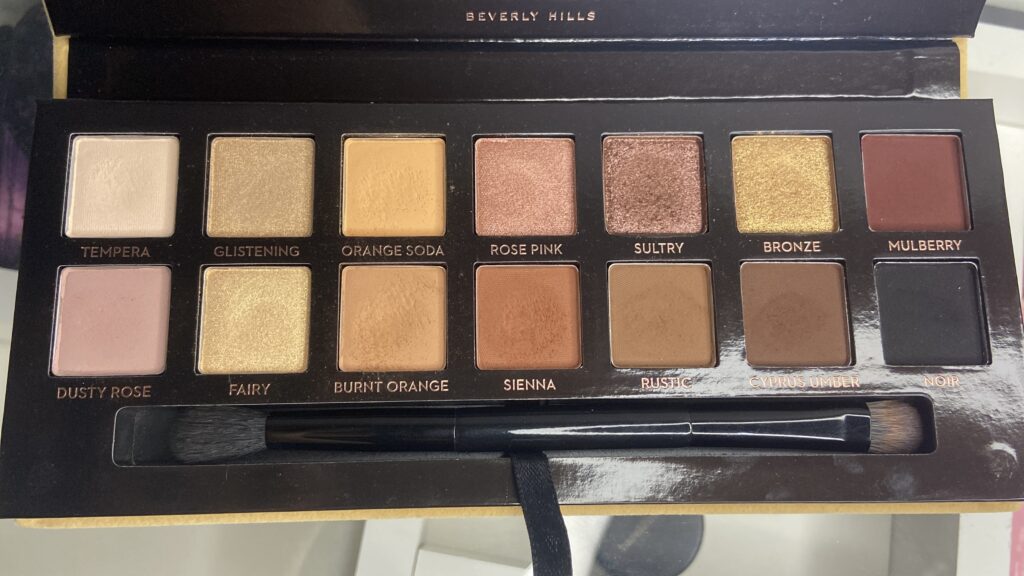 Cores da Paleta Soft Glam da Anastasia Beverly Hills 