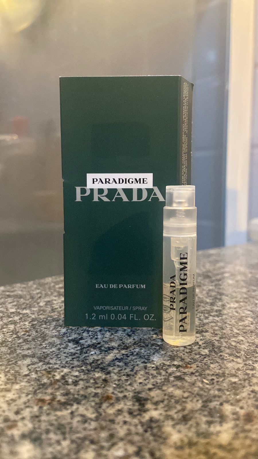 Resenha- Prada Paradigme EDP