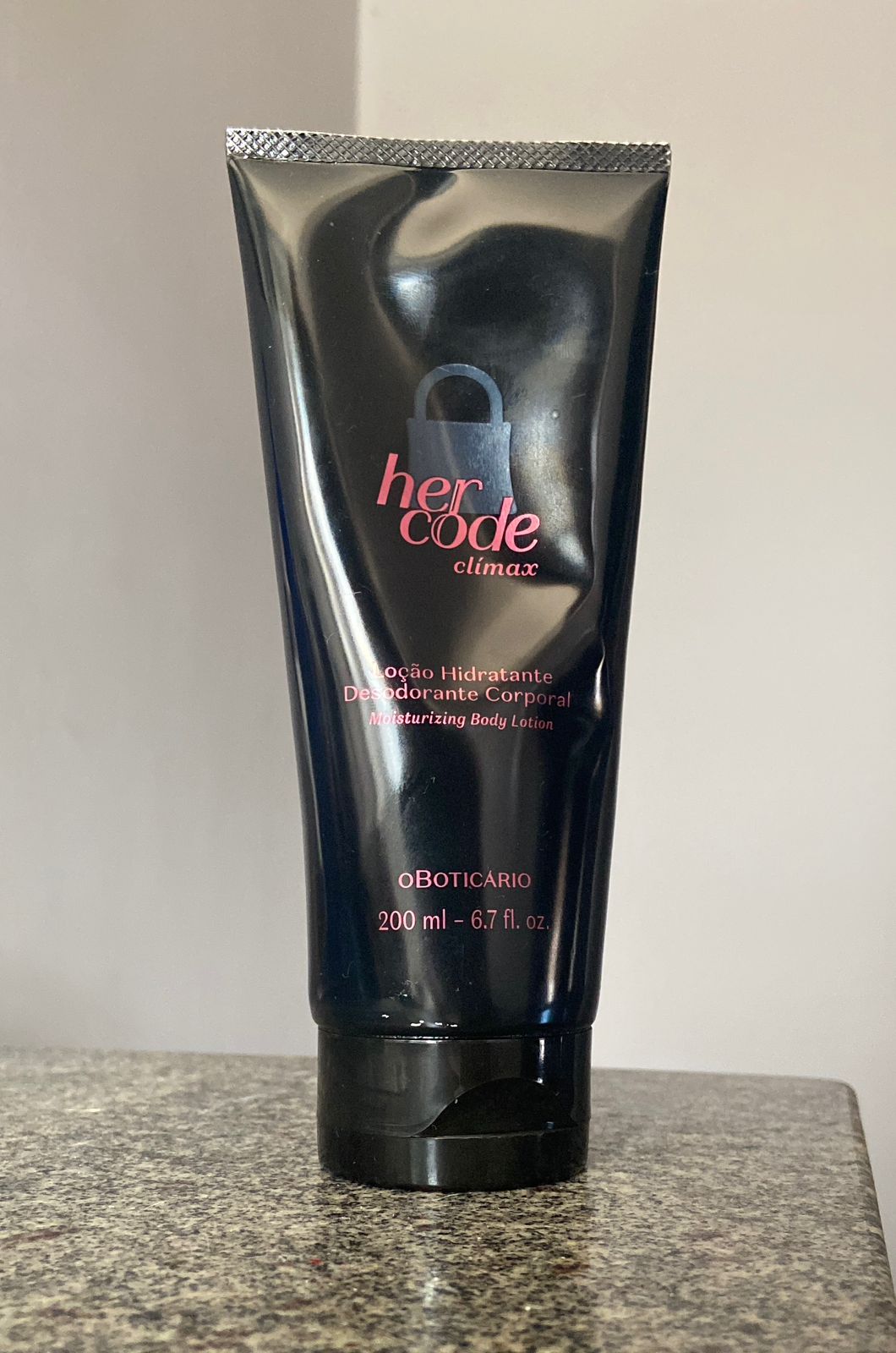 Resenha- Loção Hidratante Desodorante Corporal Her Code Clímax da O Boticário
