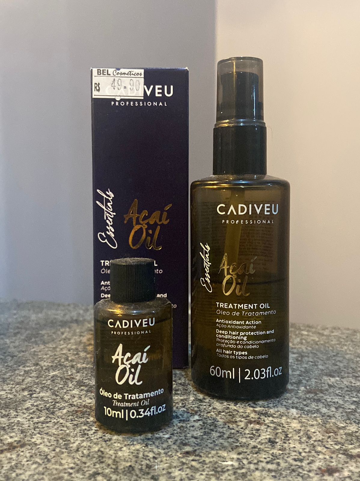 Resenha- Açaí Oil da Cadiveu