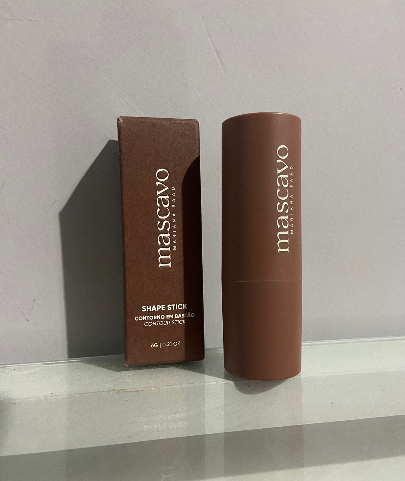 Resenha- Shape Stick contorno em bastão da Mascavo