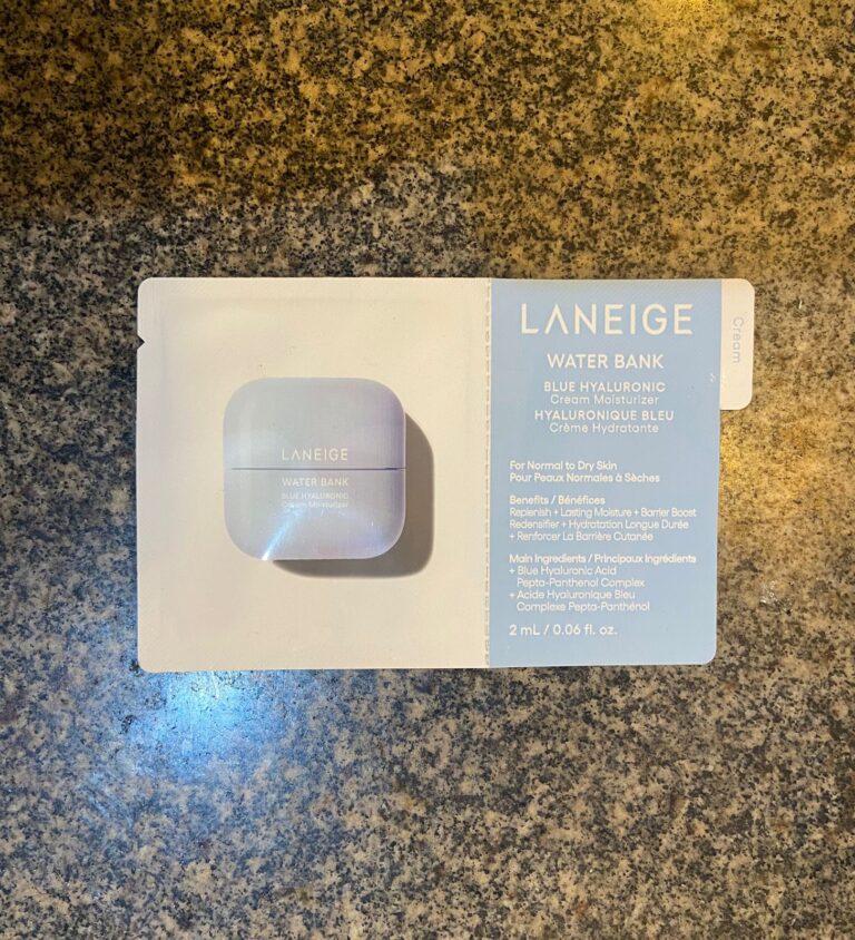 Resenha- Creme Hidratante Laneige Water Bank