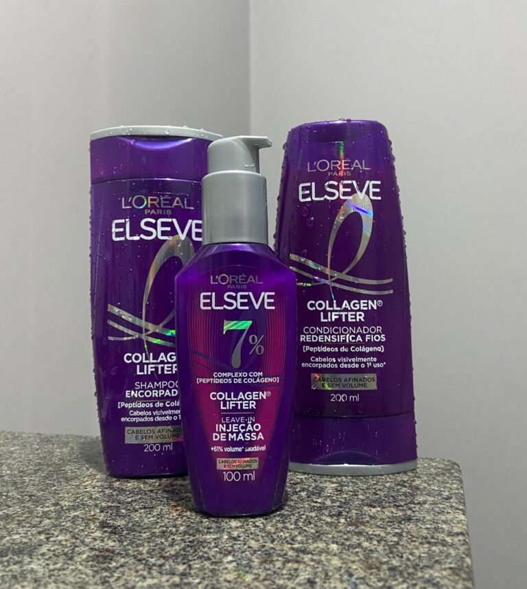 Resenha- Linha Collagen Lifter da Elseve L’Oréal Paris