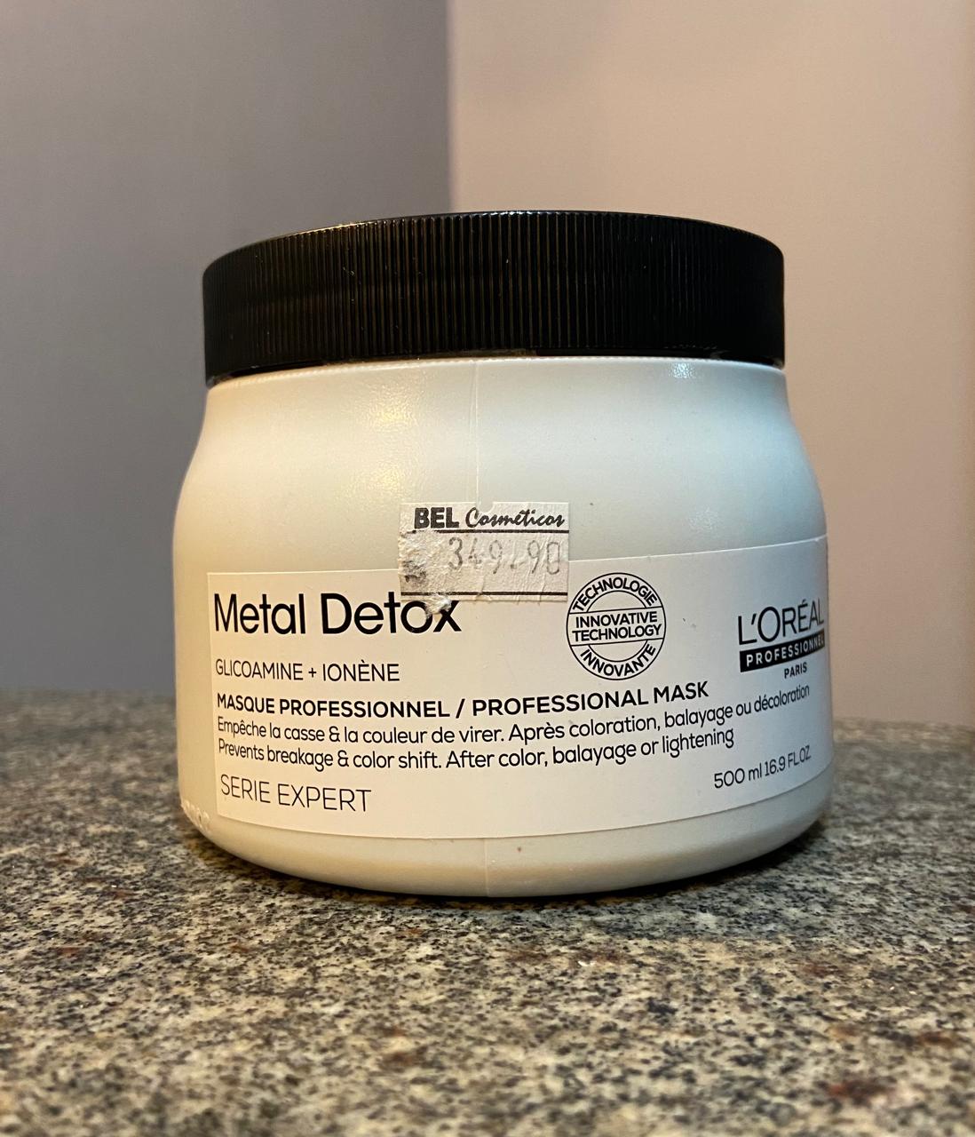 Resenha- Máscara Metal Detox de L’oréal Professionnel