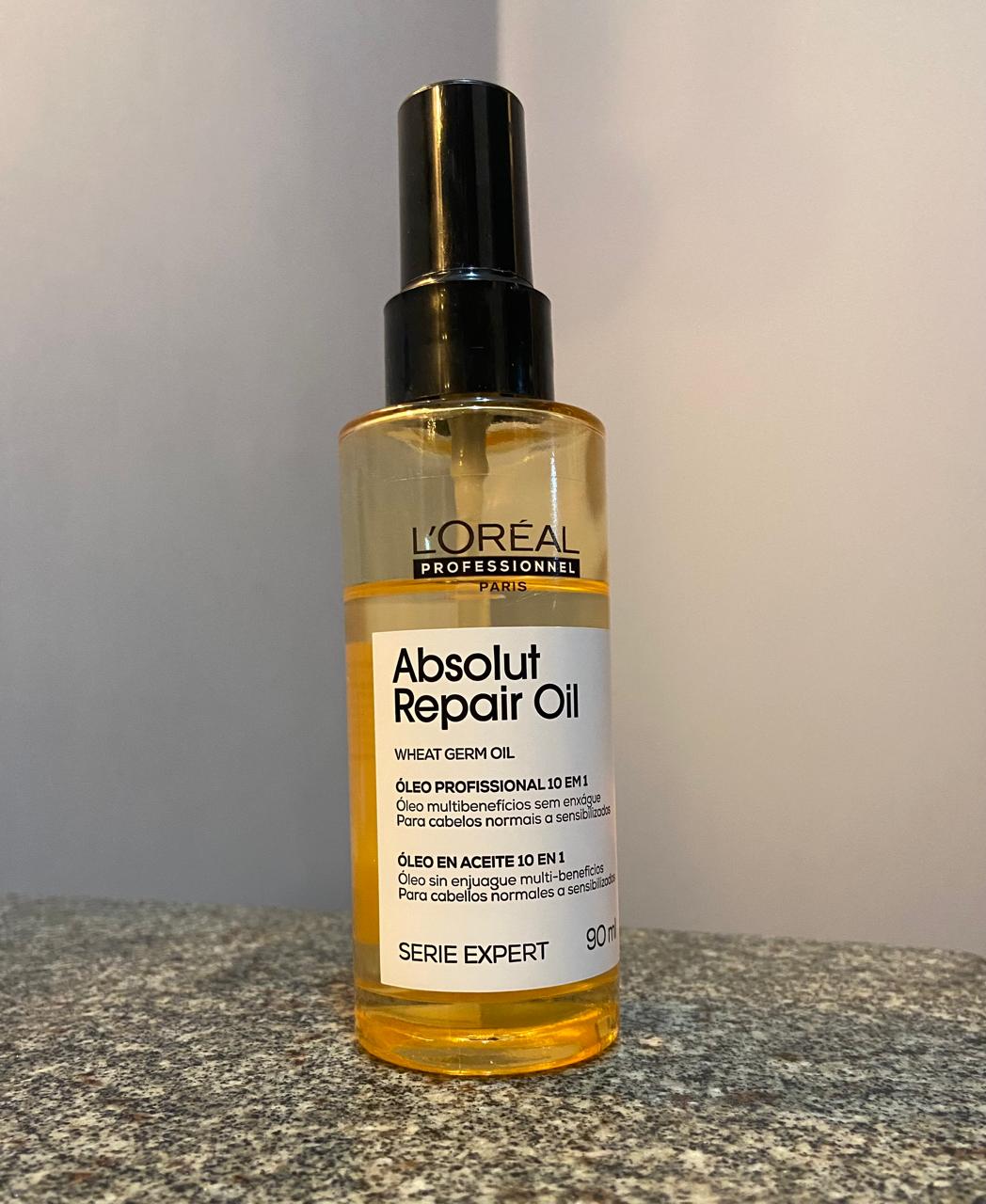 Resenha- Absolut Repair Oil de L’Oreal Professionnel