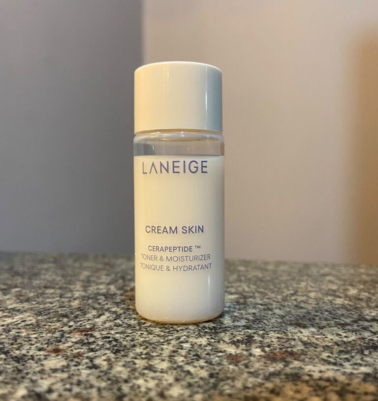 Resenha- Cream Skin Toner & Moisturizer da Laneige