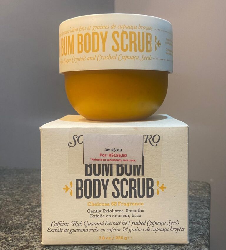 Resenha- Bum Bum Body Scrub da Sol de Janeiro